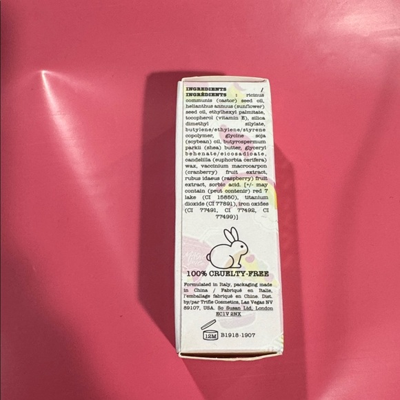 Jelly Juice tint lip glow gloss NEW vegan Trifle cosmetics redcurrant sealed - Picture 4 of 6